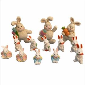 5/25 Lot of 13 various Bunnies! Adorable!